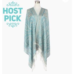 🎉THE PAPER STORE paisley pashmina scarf